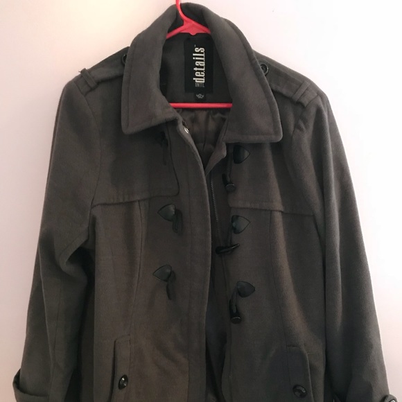 INTL d.e.t.a.i.l.s Grey Winter Coat - Picture 8 of 8